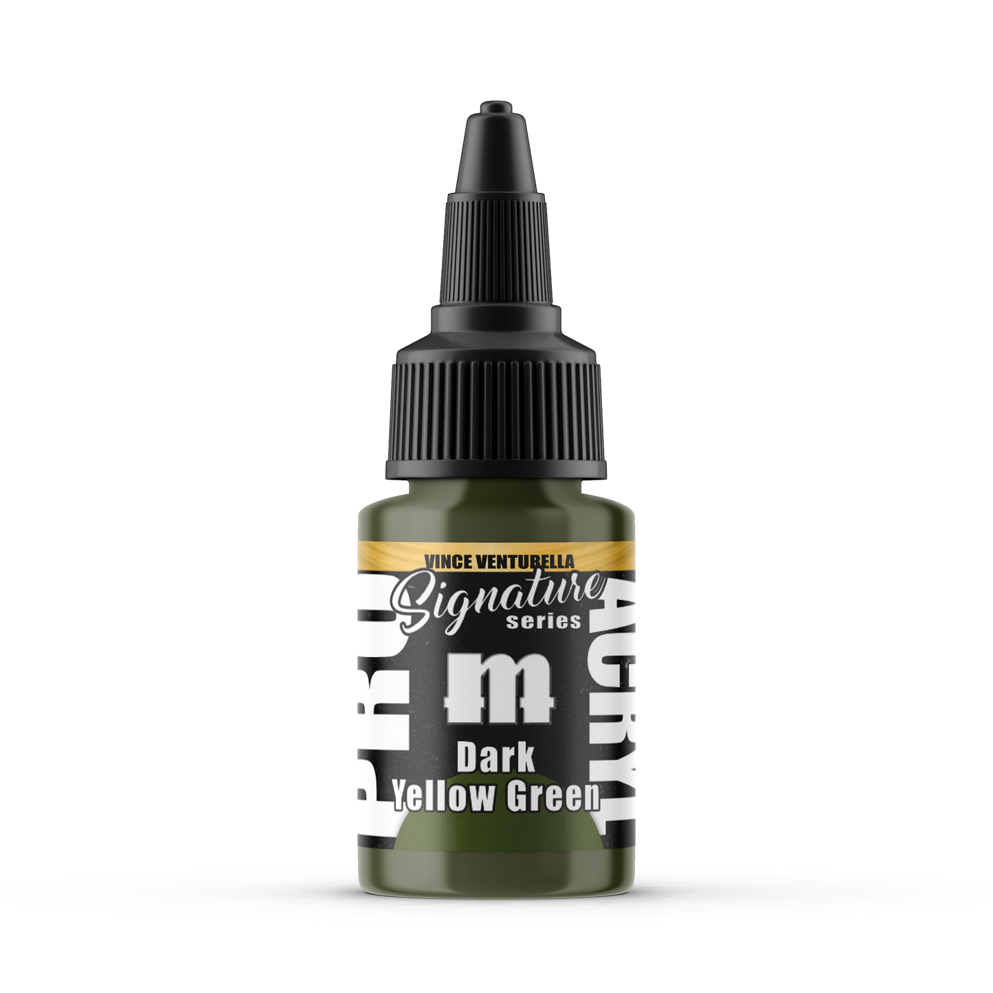 Monument Hobbies MPA-S06 - Pro Acryl Signature Series Vince Venturella Dark Yellow Green (22ml)