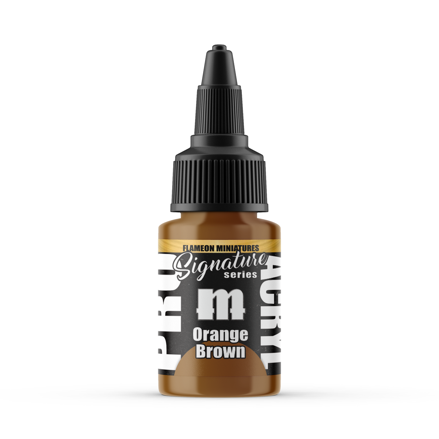 Monument Hobbies MPA-S27 - Pro Acryl Signature Series Flameon Orange Brown (22ml)
