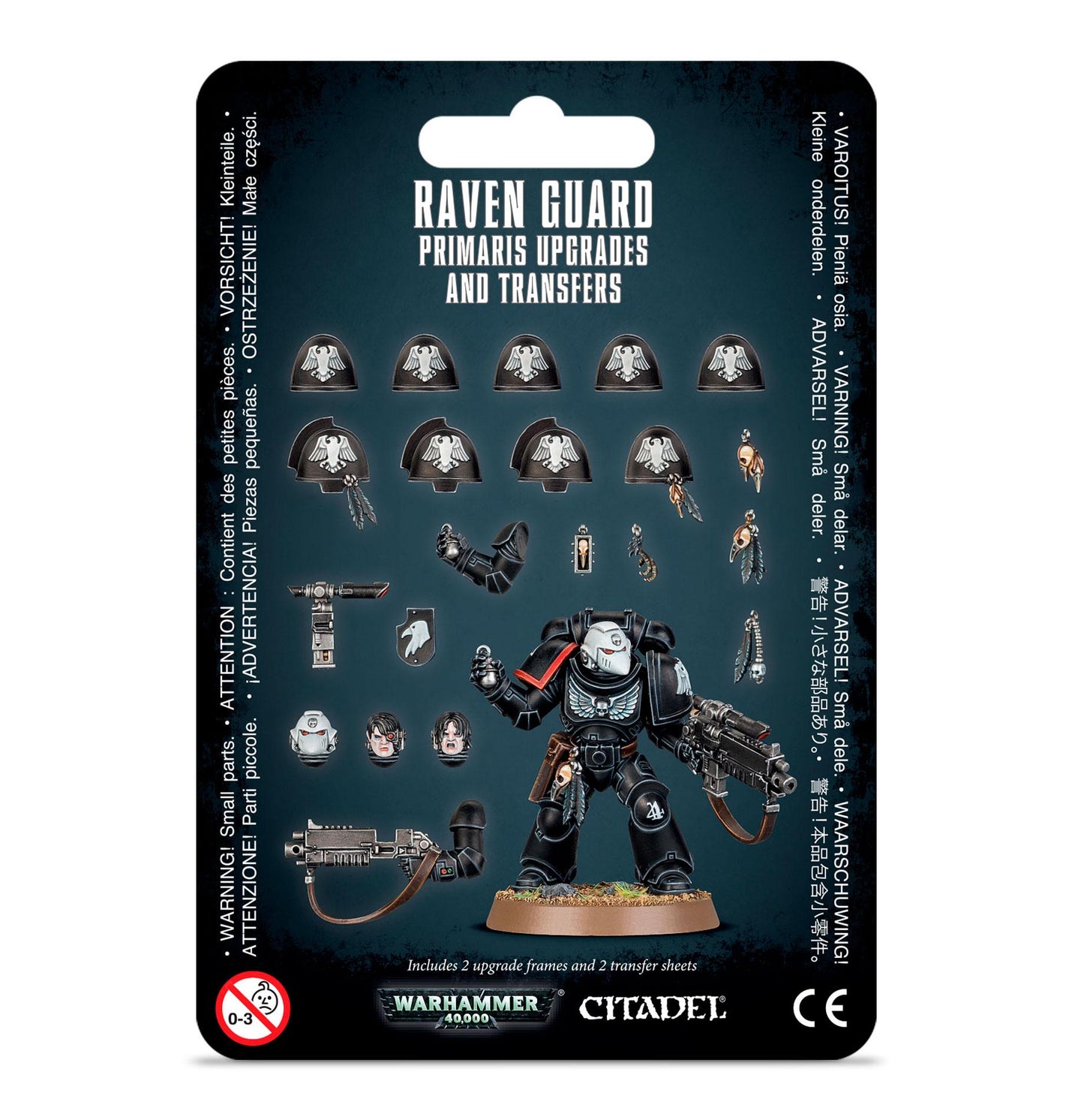 Games Workshop 55-13 - Warhammer 40,000 - Raven Guard: Primaris Upgrades and Transfers