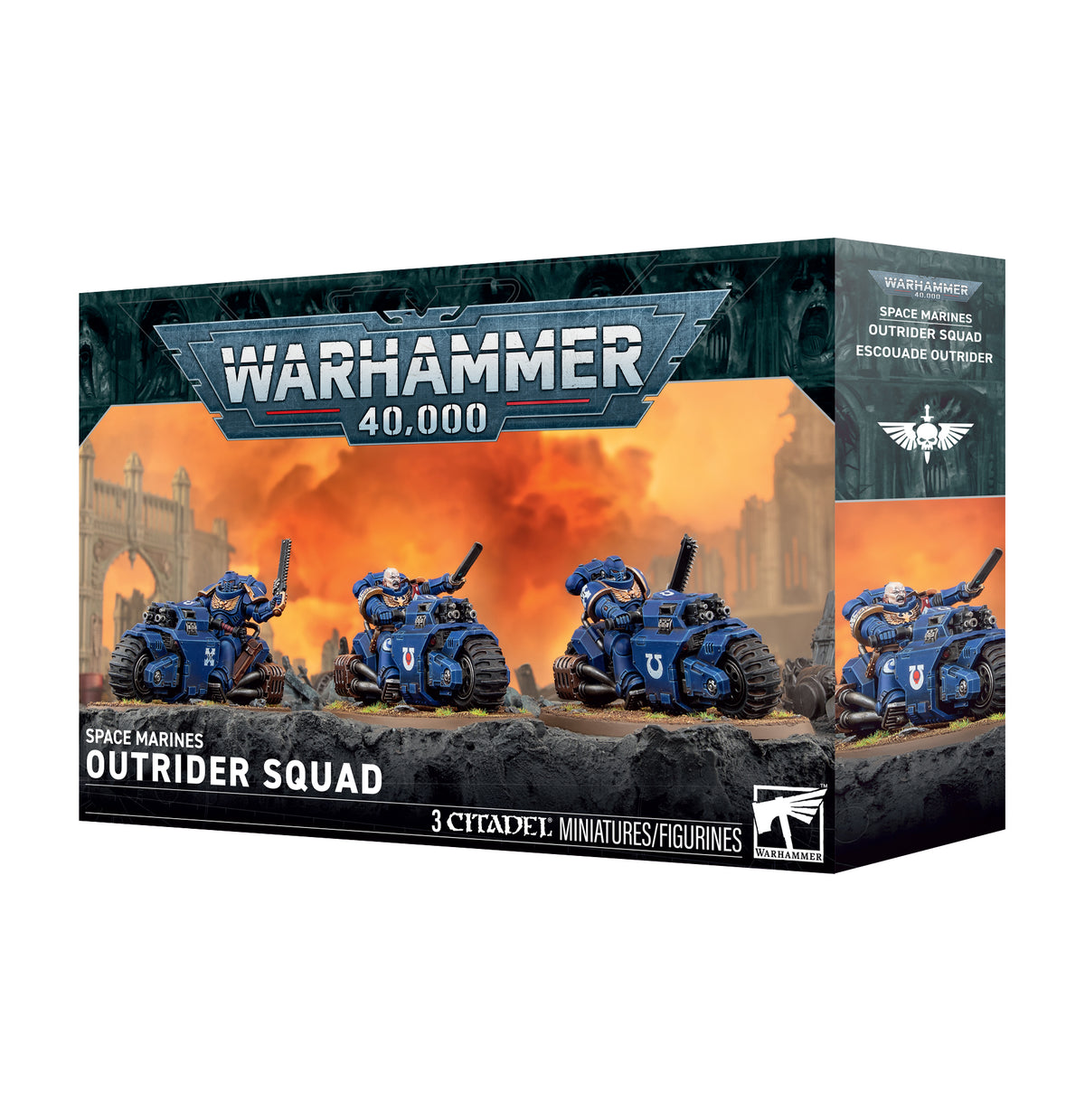 Games Workshop 48-112 - Warhammer 40,000 - Space Marines: Outrider Squad