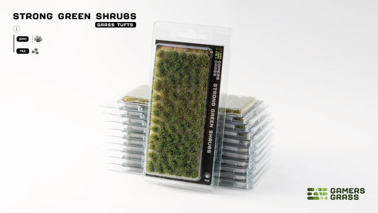 Gamers Grass GGFS-SG - Strong Green Shrubs