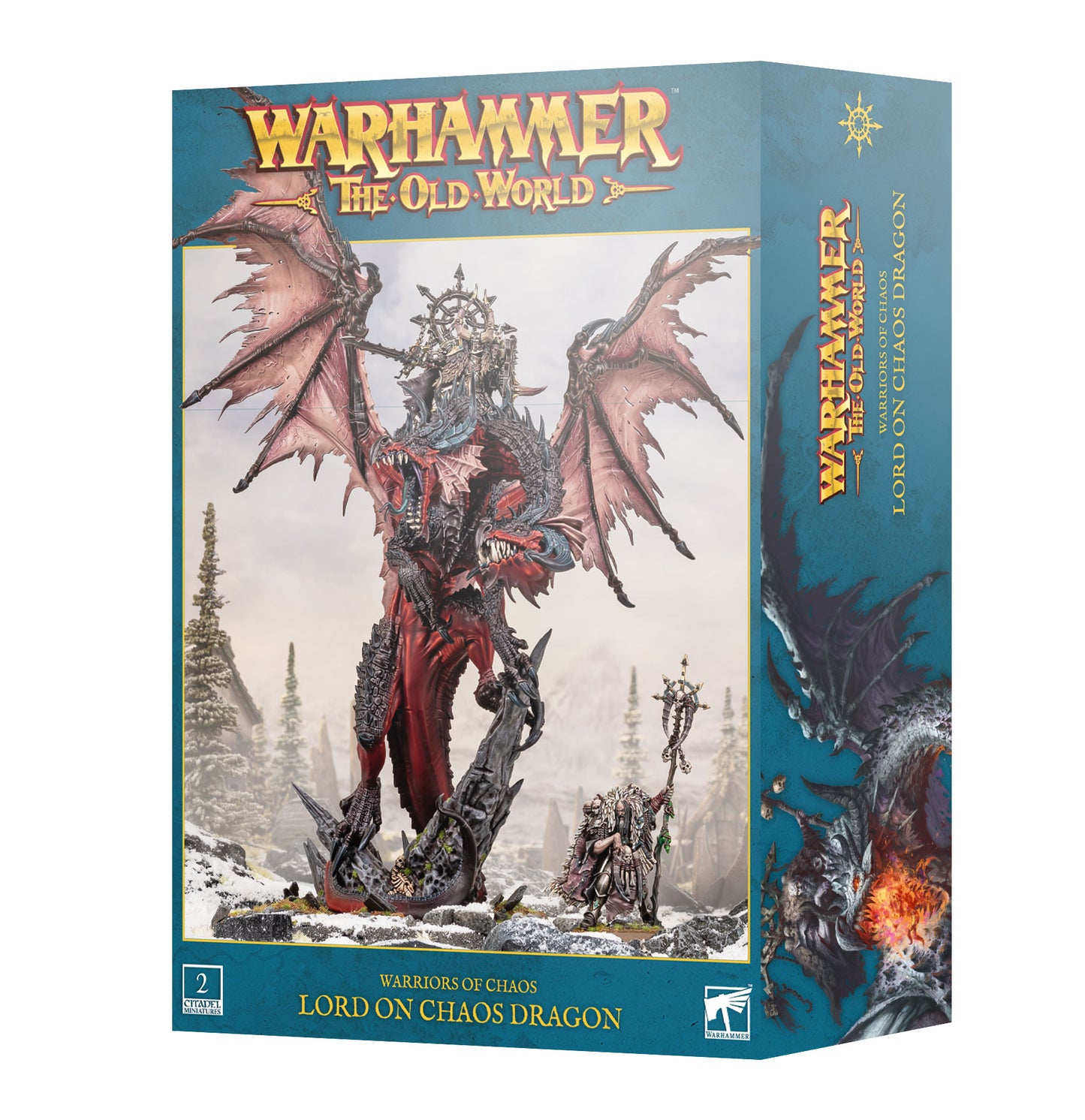 Games Workshop 08-19 - Warhammer: The Old World - Warriors of Chaos: Lord on Chaos Dragon