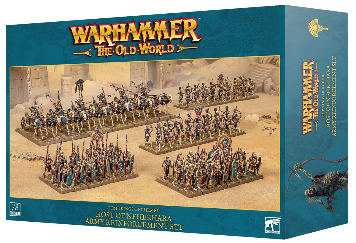 Games Workshop 07-23 - Warhammer: The Old World - Tomb Kings of Khemri: Host of Nehekhara Army Reinforcement Set