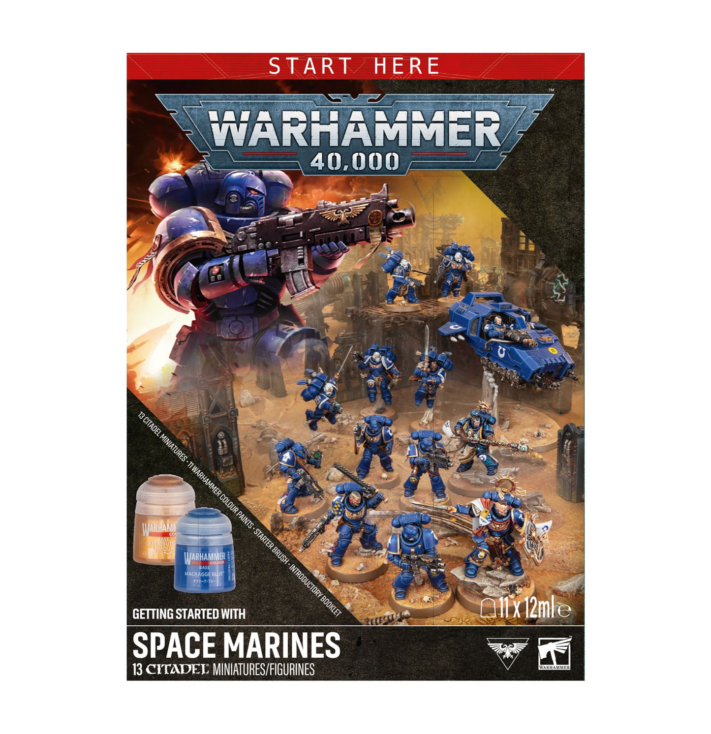Games Workshop 60-52 - Warhammer 40,000 - Getting Started with Space Marines (2026)