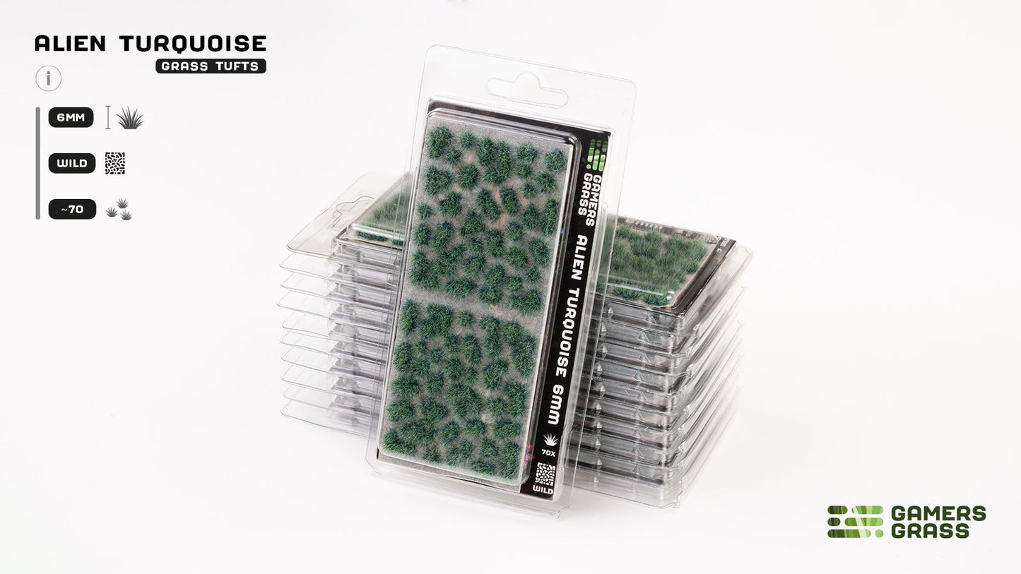 Gamers Grass GGA-TG - Alien Turquoise 6mm
