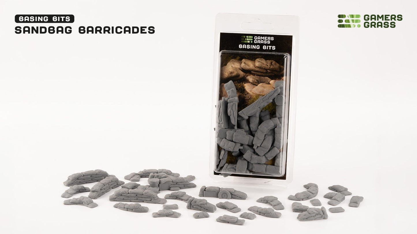 Gamers Grass GGBB-SB - Basing Bits - Sandbag Barricades