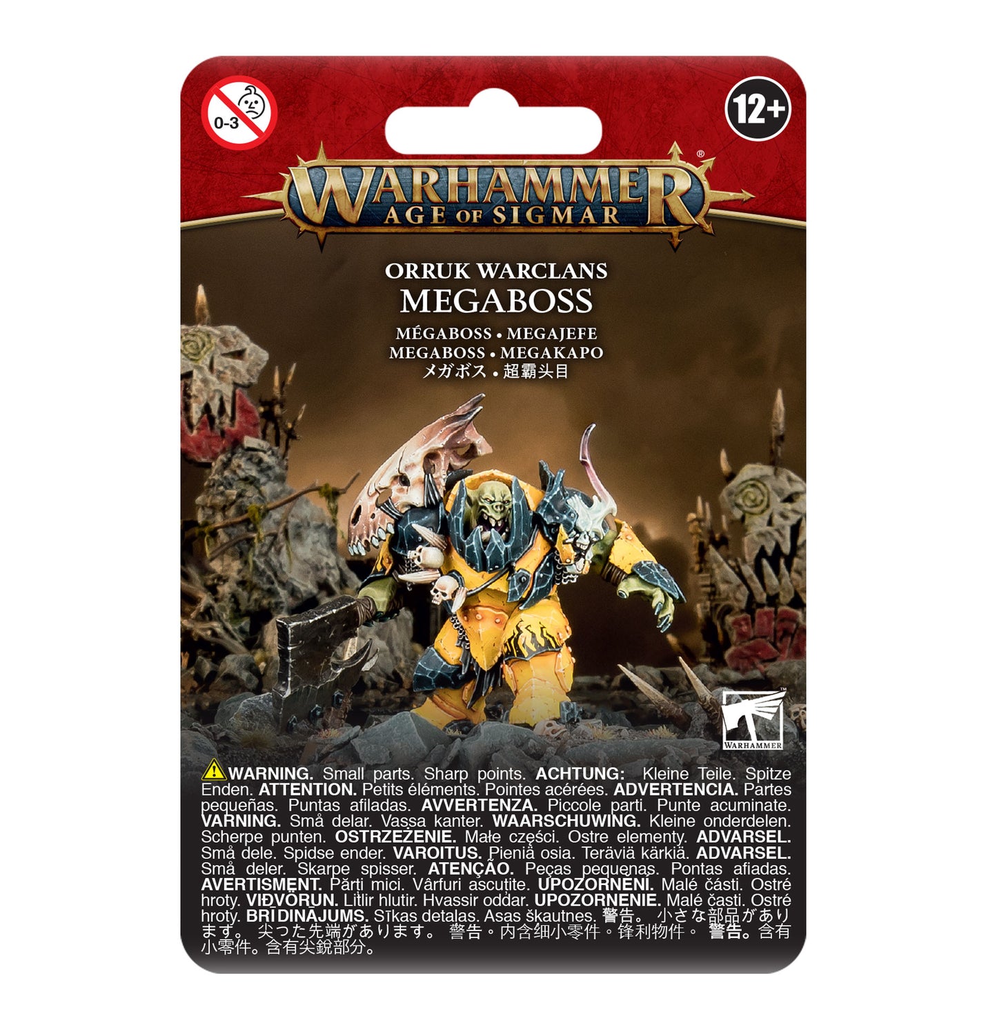 Games Workshop 89-26 - Age of Sigmar - Orruk Warclans: Orruk Megaboss