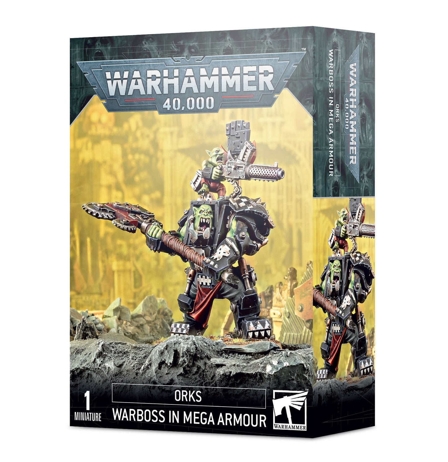 Games Workshop 50-56 - Warhammer 40,000 - Orks: Ork Warboss in Mega Armour