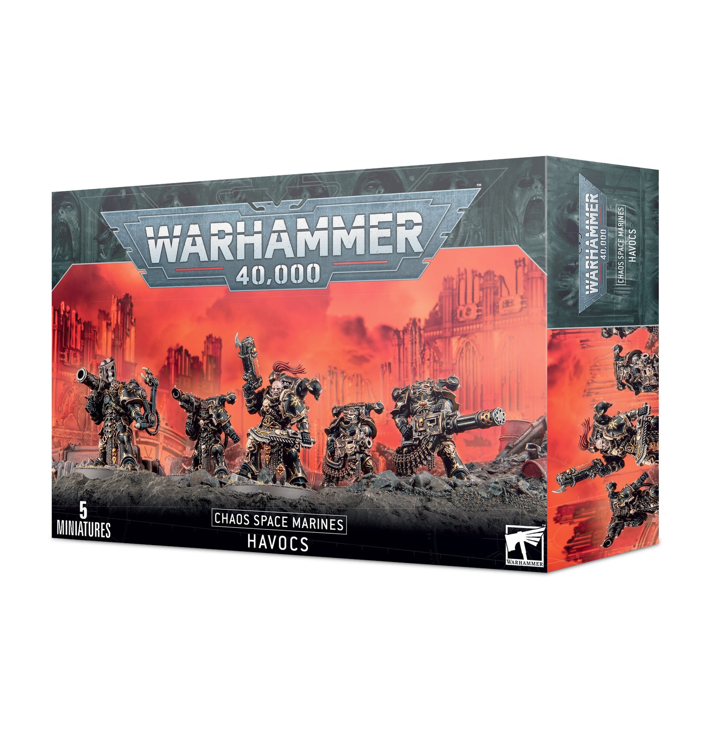 Games Workshop 43-61 - Warhammer 40,000 - Chaos Space Marines: Havocs