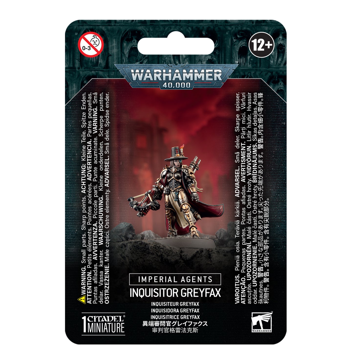 Games Workshop 52-45 - Warhammer 40,000 - Imperial Agents: Inquisitor Greyfax