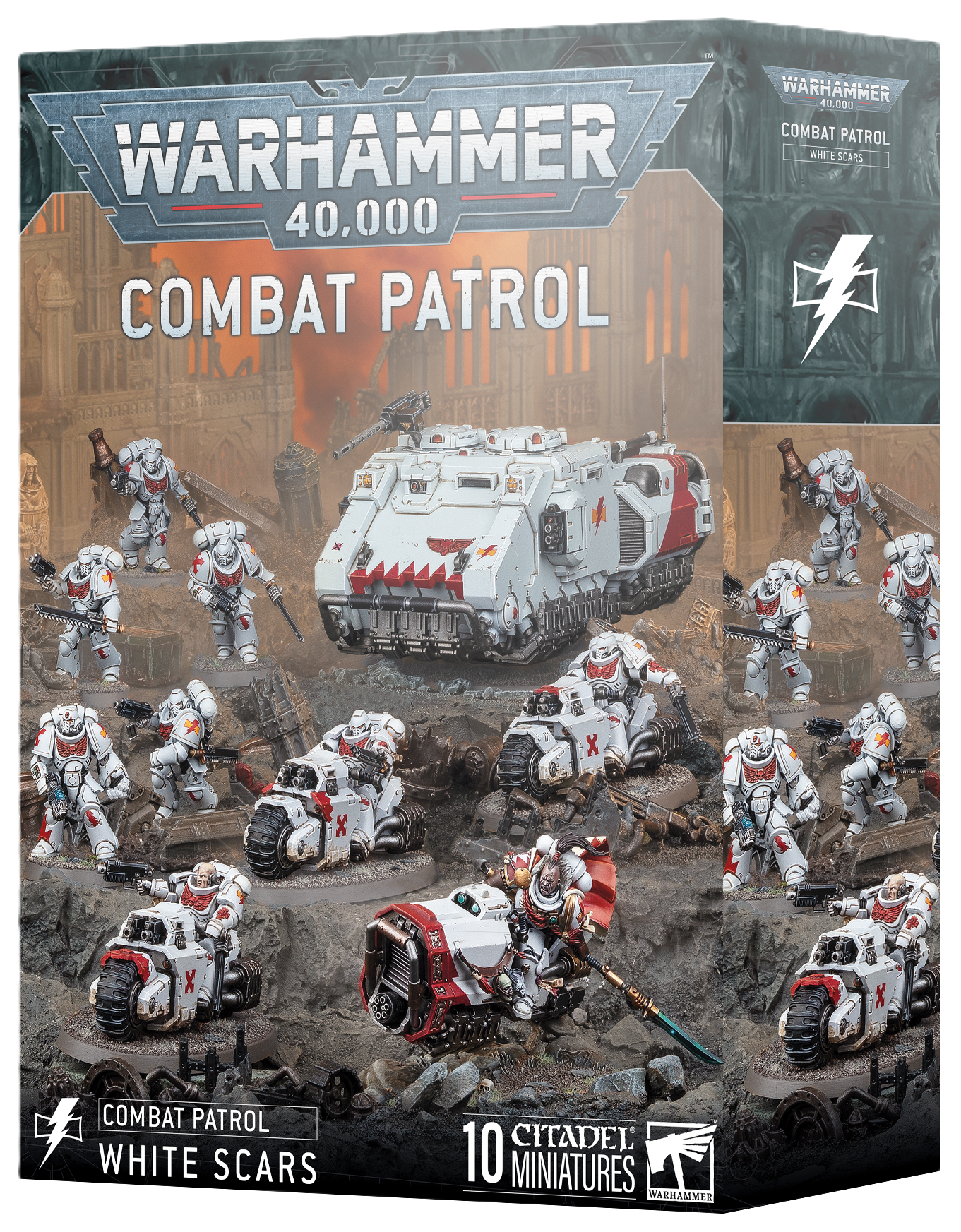 Games Workshop 73-556 - Warhammer 40,000 - White Scars: Combat Patrol