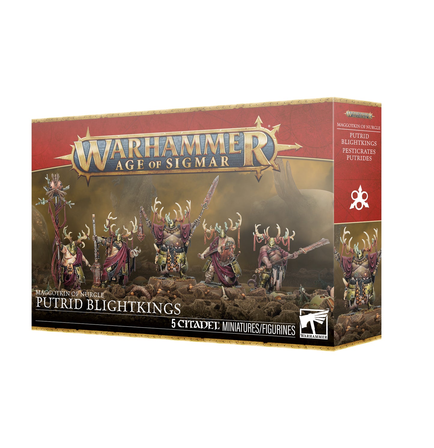 Games Workshop 83-28 - Age of Sigmar - Maggotkin of Nurgle: Putrid Blightkings (2026)