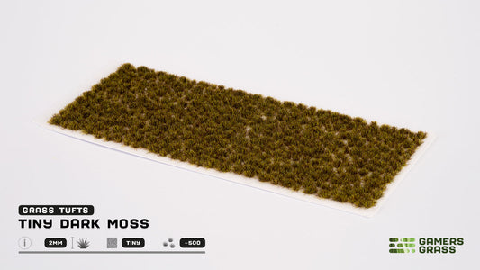 Gamers Grass GGTT-DM - Tiny Tufts Dark Moss
