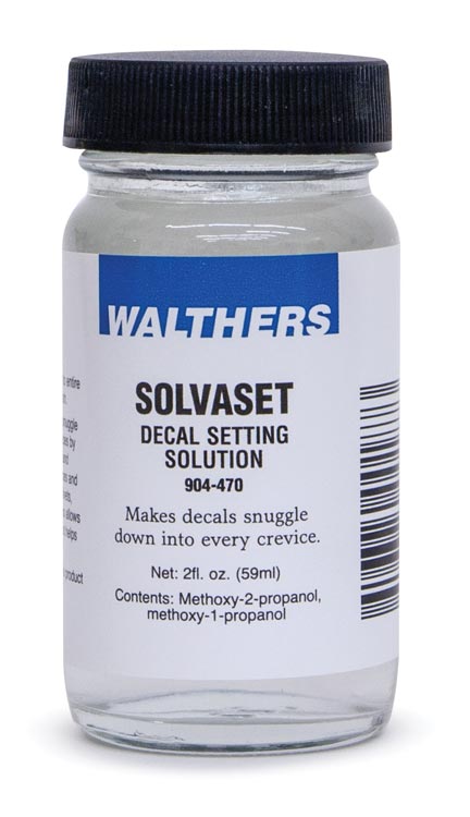 Walthers 904-470 - Solvaset Decal Setting Solvent
