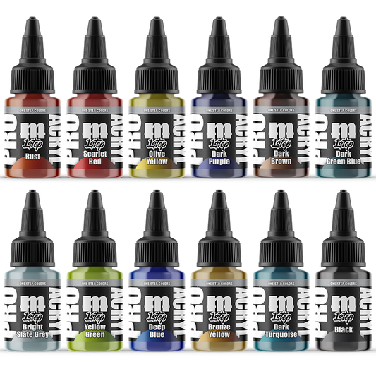 Monument Hobbies MPA-SET-1STEP2 - PRO Acryl 1-Step Set #2