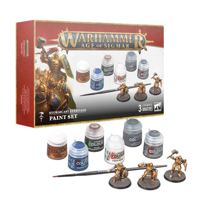 Games Workshop 60-10 - Age of Sigmar - Stormcast Eternals Paint Set