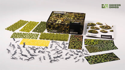 Gamers Grass GGSB-JFBB - Basing Box - Jungle Floor