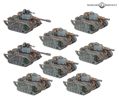 Games Workshop 03-12 - Legions Imperialis - Solar Auxilia: Leman Russ Strike Squadron