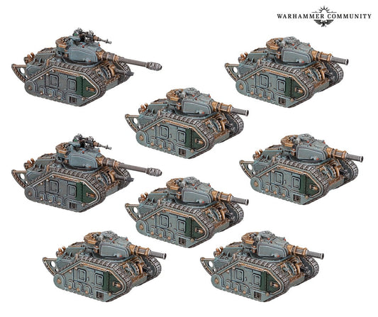 Games Workshop 03-12 - Legions Imperialis - Solar Auxilia: Leman Russ Strike Squadron