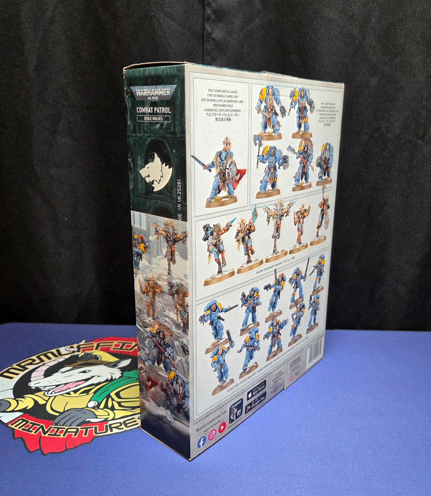 Games Workshop 73-532 - Warhammer 40,000 - Space Wolves: Combat Patrol (2025)