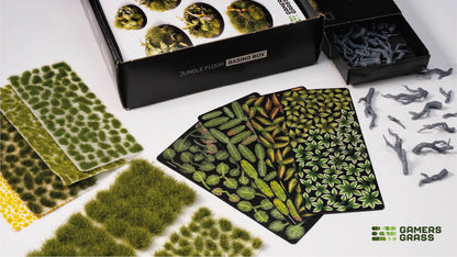 Gamers Grass GGSB-JFBB - Basing Box - Jungle Floor