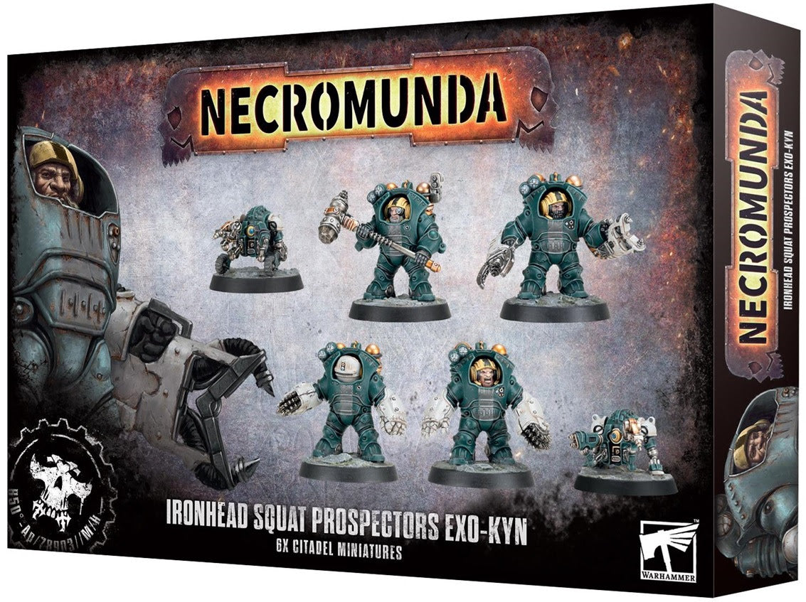 Games Workshop 301-52 - Necromunda - Ironhead Squat Prospectors: Exo-Kyn