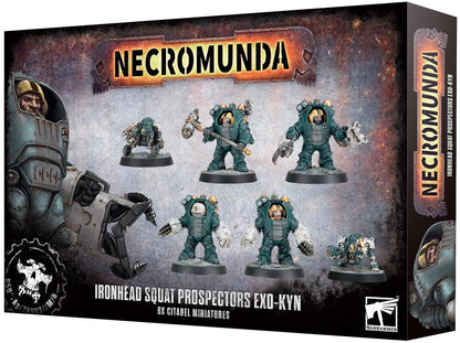 Games Workshop 301-52 - Necromunda - Ironhead Squat Prospectors: Exo-Kyn