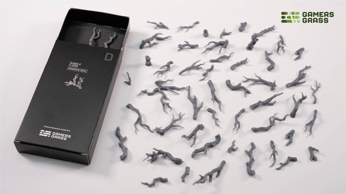 Gamers Grass GGSB-JFBB - Basing Box - Jungle Floor
