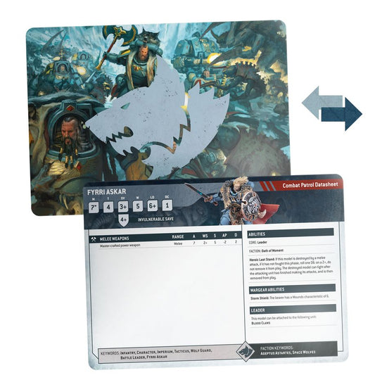 Games Workshop 53-02 - Warhammer 40,000 - Space Wolves: Datasheet Cards