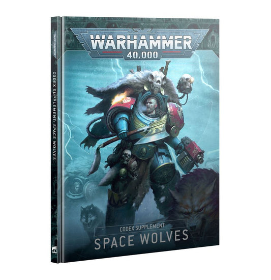 Games Workshop 53-01 - Warhammer 40,000 - Space Wolves: Codex Supplement