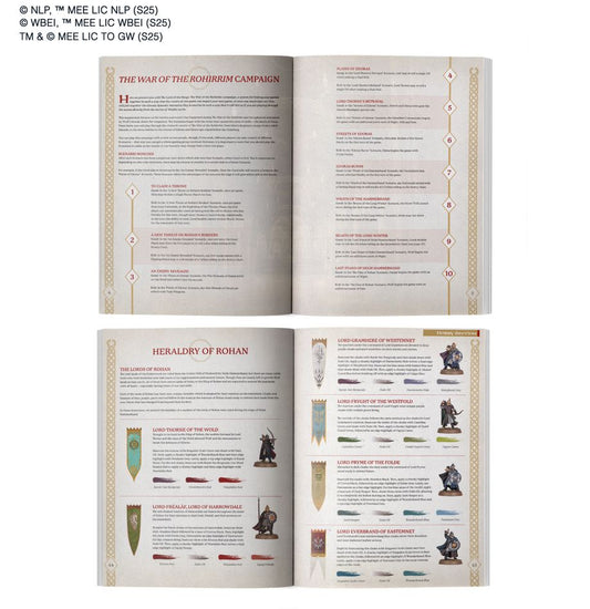 Games Workshop 30-02 - Middle-Earth Strategy Battle Game - Journal: The War of the Rohirrim