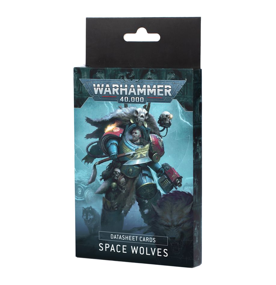 Games Workshop 53-02 - Warhammer 40,000 - Space Wolves: Datasheet Cards