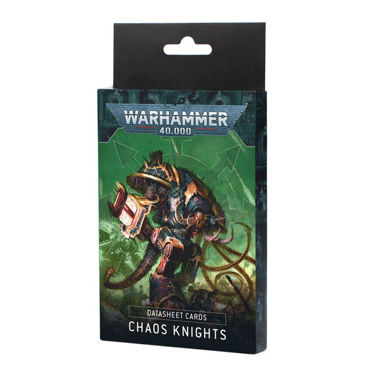 Games Workshop 43-05 - Warhammer 40,000 - Chaos Knights: Datasheet Cards