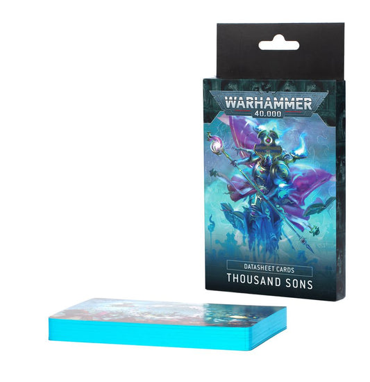 Games Workshop 36-02 - Warhammer 40,000 - Thousand Sons: Datasheet Cards