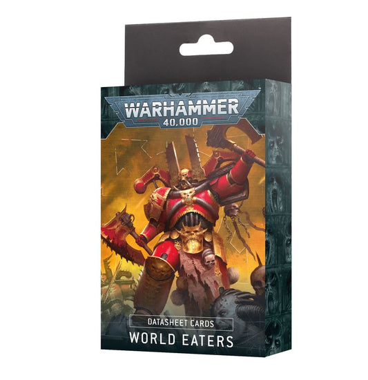 Games Workshop 67-06 - Warhammer 40,000 - World Eaters: Datasheet Cards