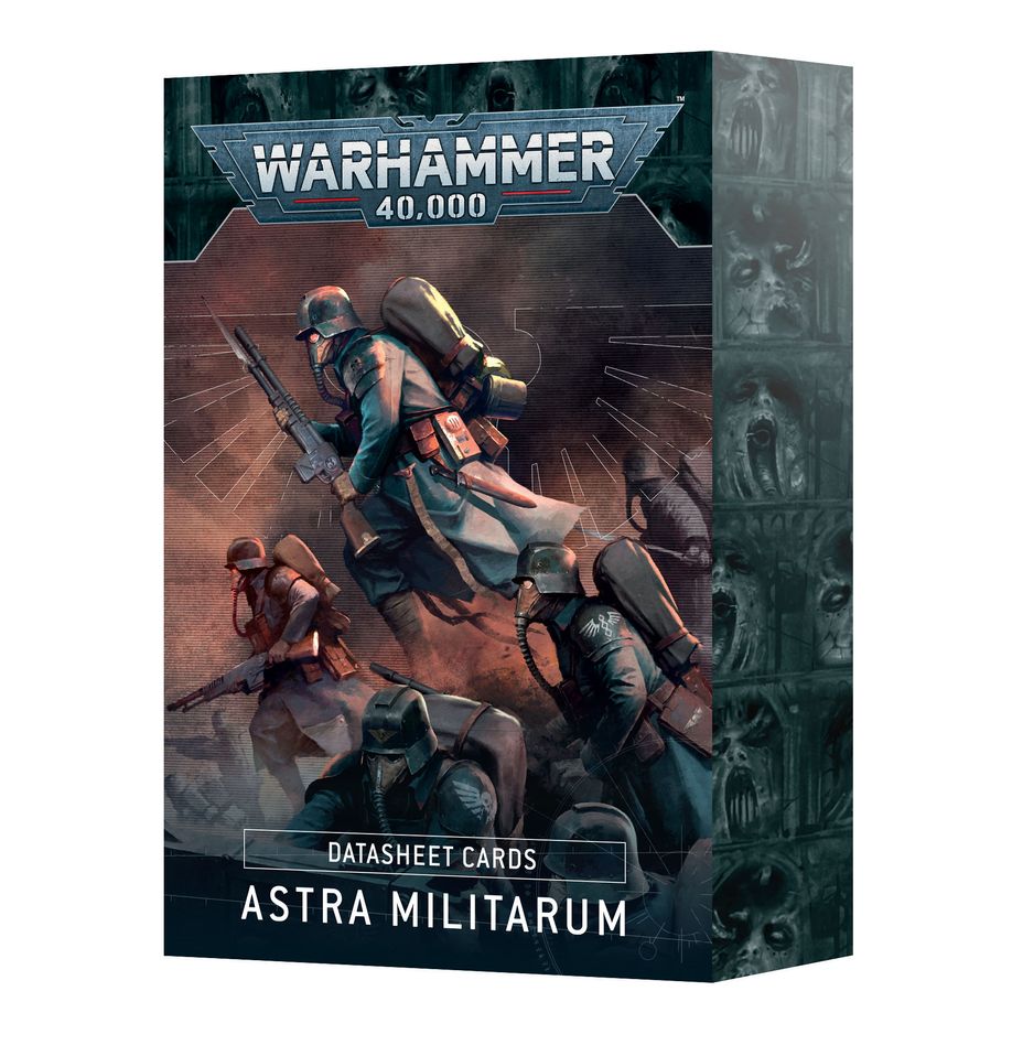 Games Workshop 47-02 - Warhammer 40,000 - Astra Militarum: Datasheet Cards