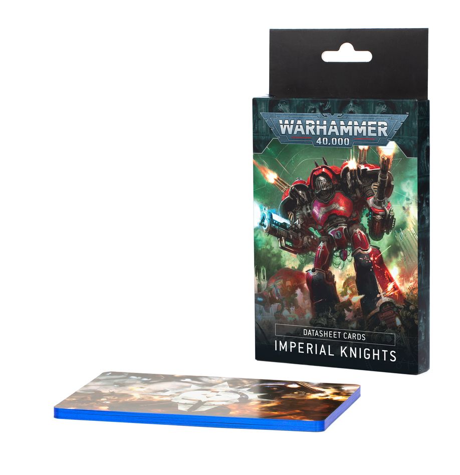 Games Workshop 54-02 - Warhammer 40,000 - Imperial Knights: Datasheet Cards