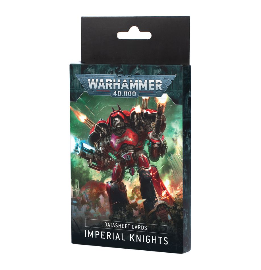Games Workshop 54-02 - Warhammer 40,000 - Imperial Knights: Datasheet Cards