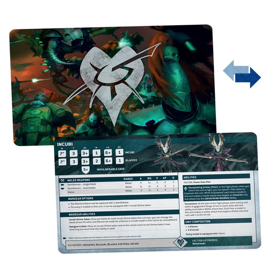 Games Workshop 45-02 - Warhammer 40,000 - Drukhari: Datasheet Cards (2025)