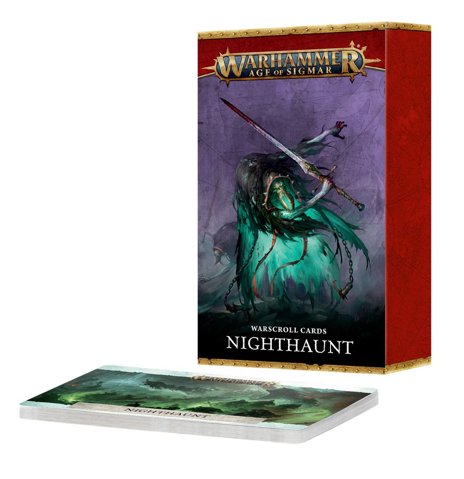 Games Workshop 91-15 - Age of Sigmar - Nighthaunt: Warscroll Cards