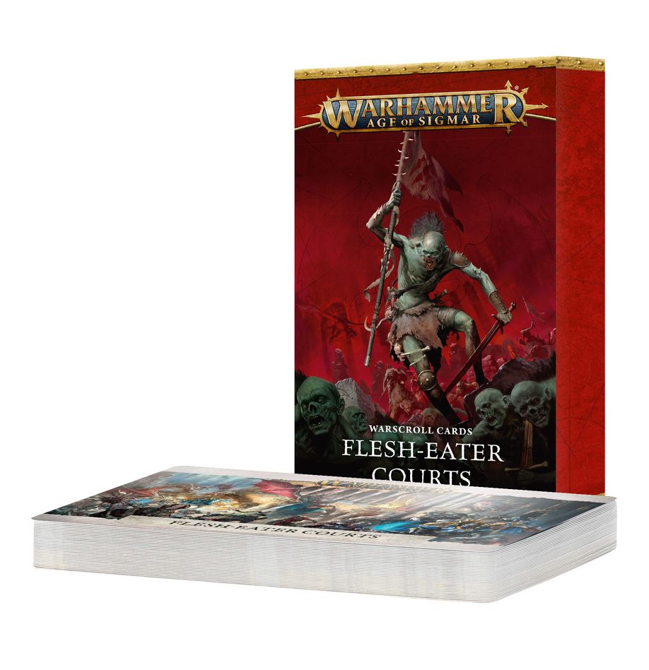 Games Workshop 91-30 - Age of Sigmar - Flesh-Eater Courts: Warscroll Cards
