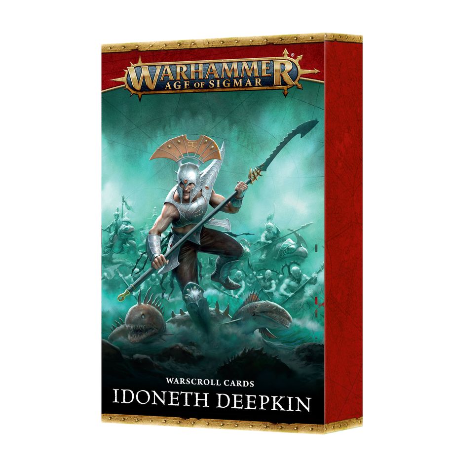 Games Workshop 87-02 - Age of Sigmar - Idoneth Deepkin: Warscroll Cards