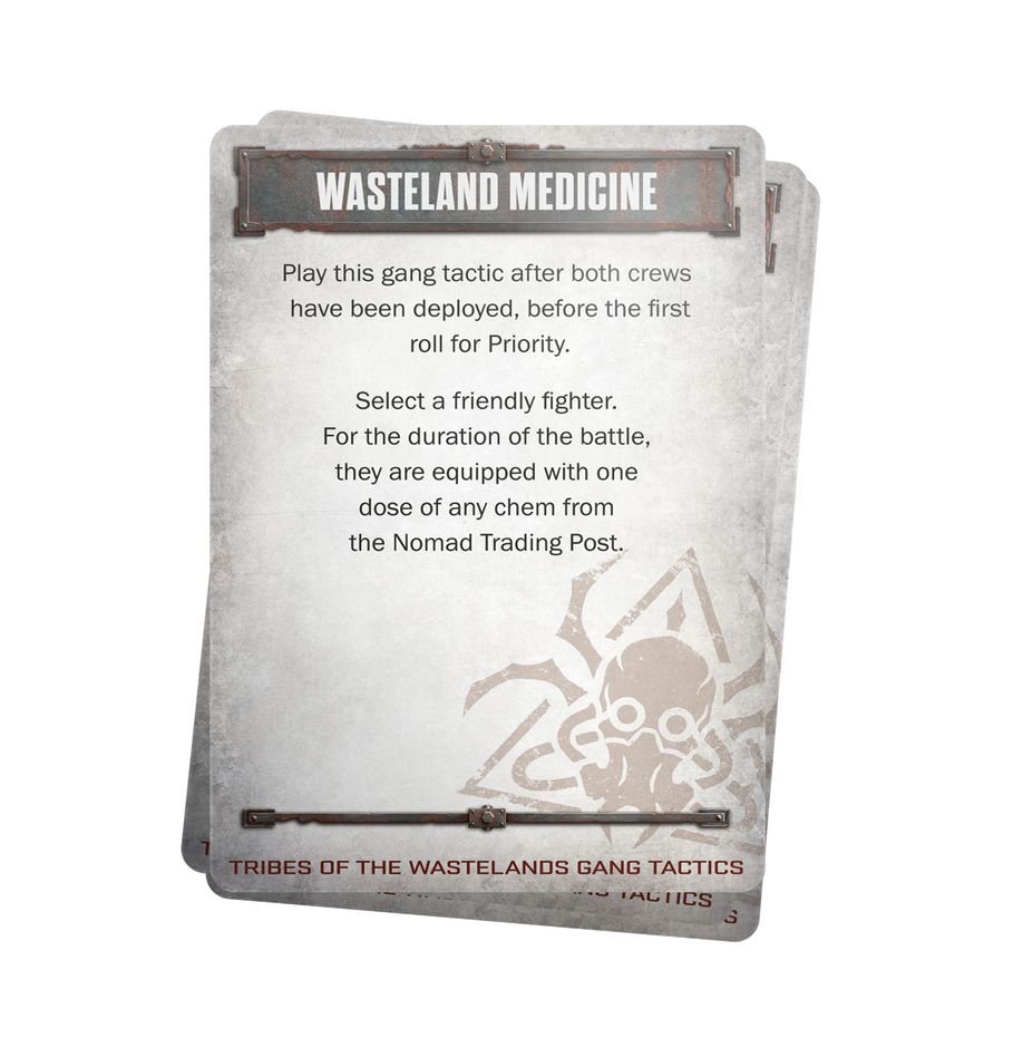 Games Workshop 301-47 - Necromunda - Tribes of the Wastelands Tactics Cards