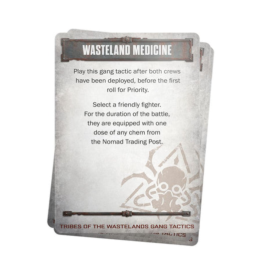 Games Workshop 301-47 - Necromunda - Tribes of the Wastelands Tactics Cards