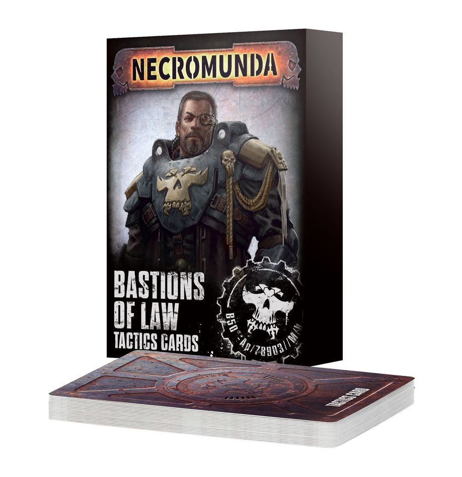 Games Workshop 301-49 - Necromunda - Palanite Enforcers: Bastions of Law Tactics Cards