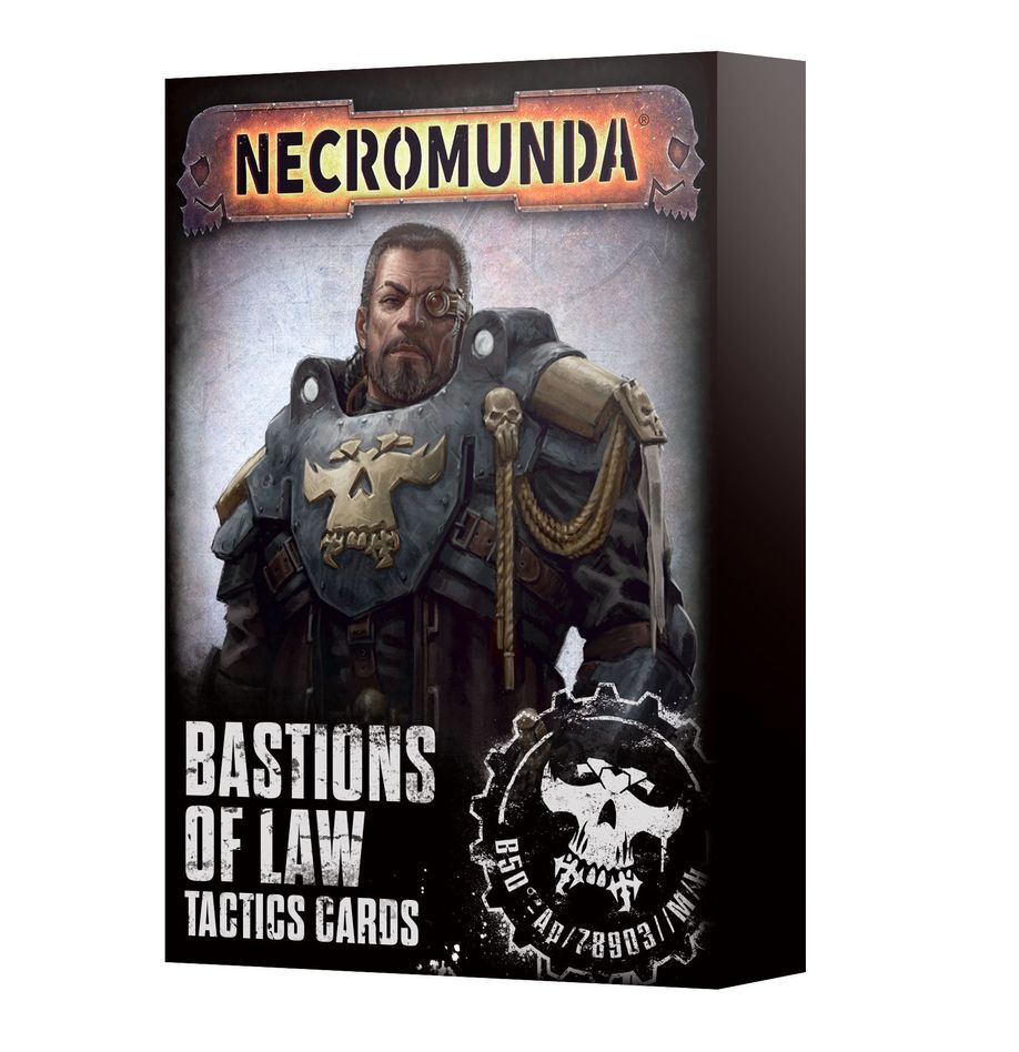 Games Workshop 301-49 - Necromunda - Palanite Enforcers: Bastions of Law Tactics Cards