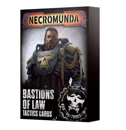 Games Workshop 301-49 - Necromunda - Palanite Enforcers: Bastions of Law Tactics Cards