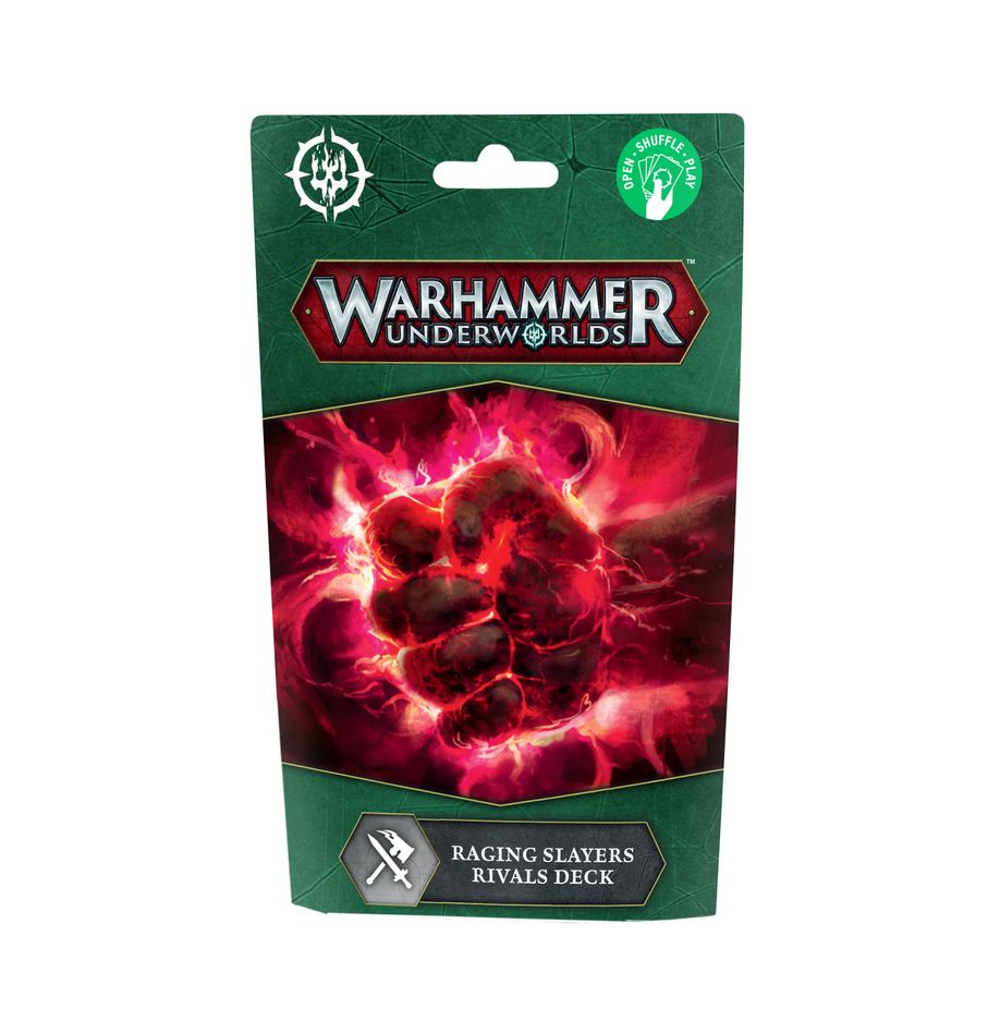 Games Workshop 34-009 - Warhammer Underworlds - Rivals Deck: Raging Slayers