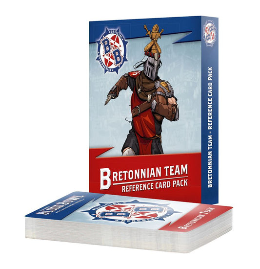 Games Workshop 202-55 - Blood Bowl - Bretonnian Team: Card Pack
