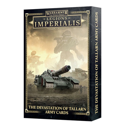 Games Workshop 03-72 - Legions Imperialis - Devastation of Tallarn Army Cards